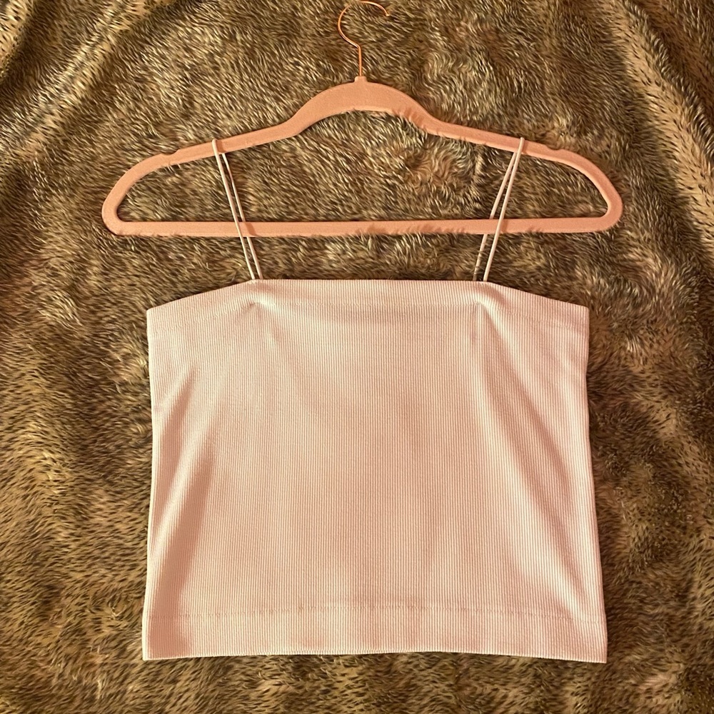 American Eagle Bungee-Strap Crop Cami